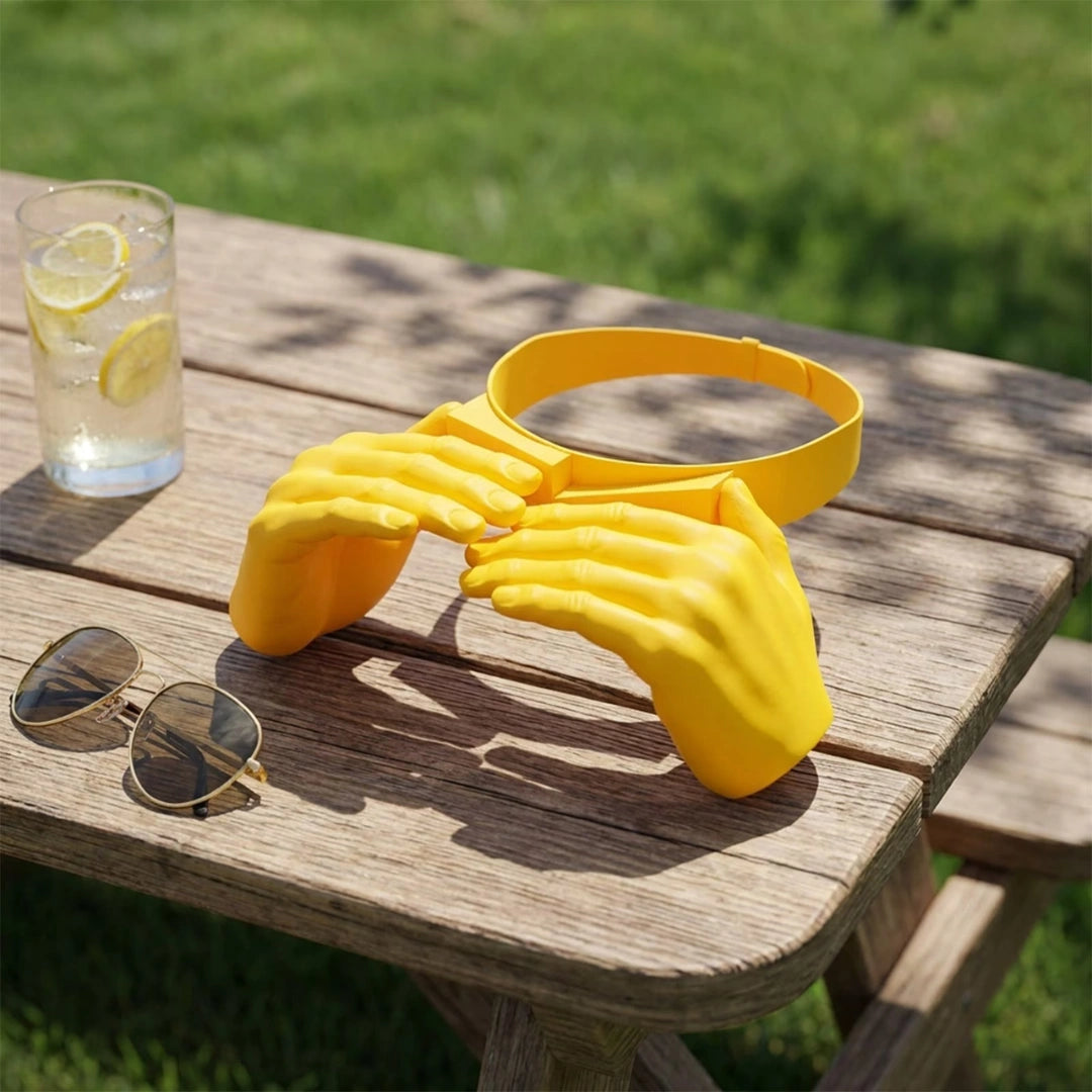 GarboGuard™ Hand Shaped Sun Visor
