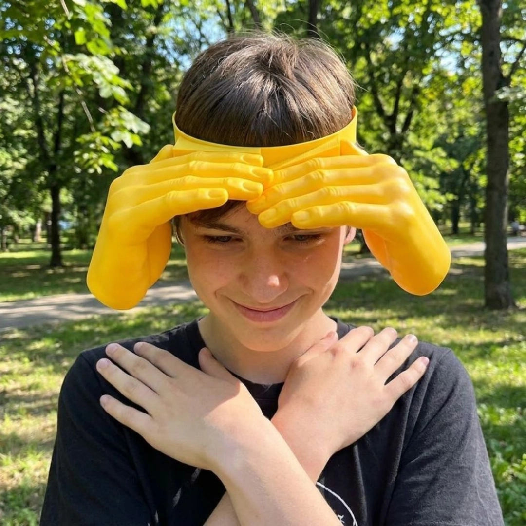 GarboGuard™ Hand Shaped Sun Visor