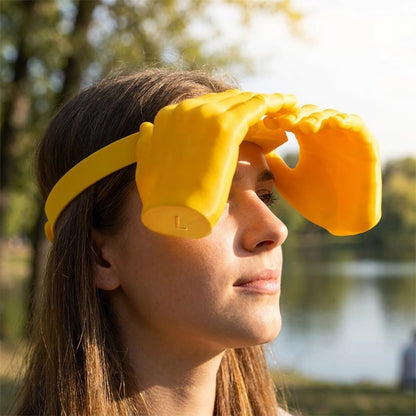 GarboGuard™ Hand Shaped Sun Visor