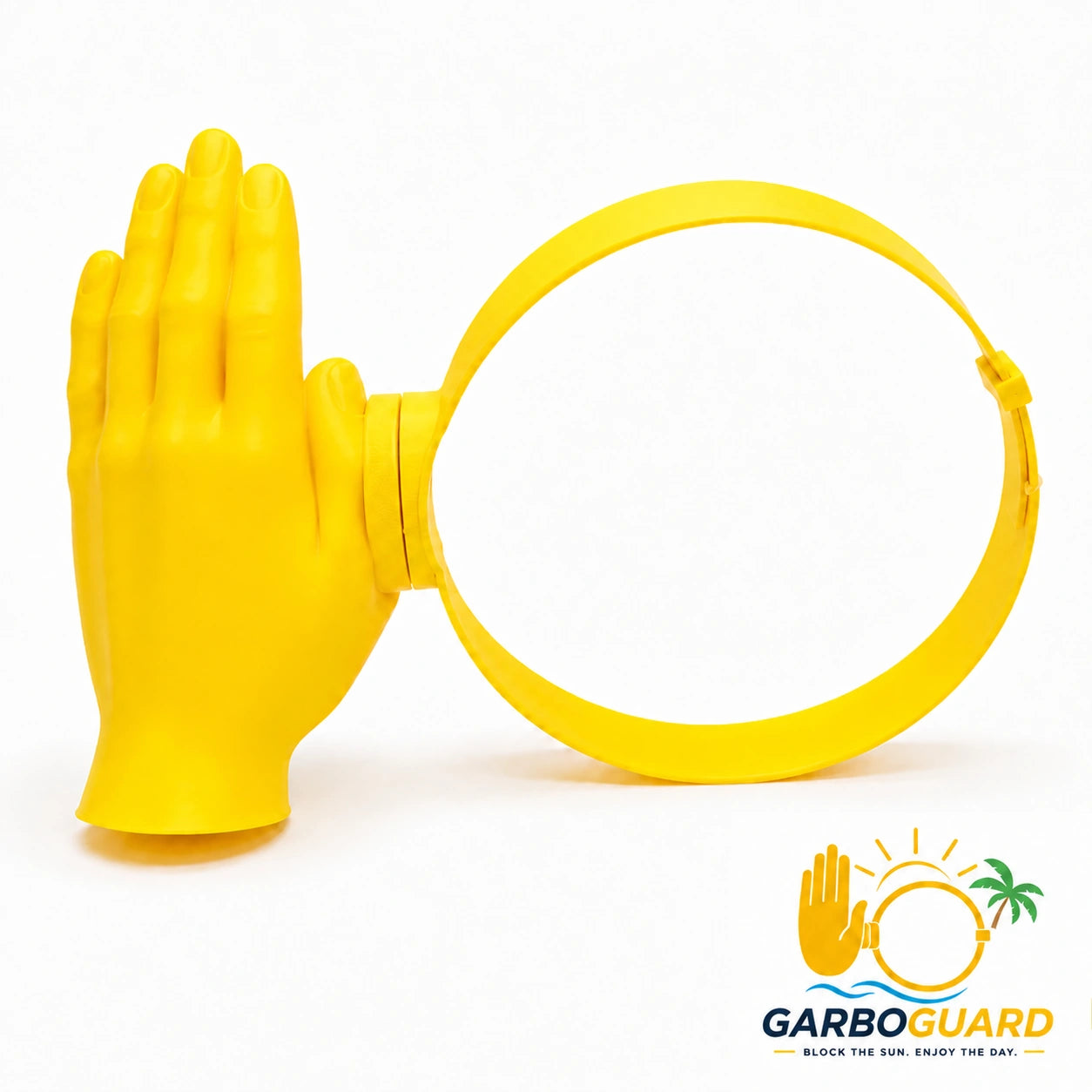 GarboGuard™ Hand Shaped Sun Visor
